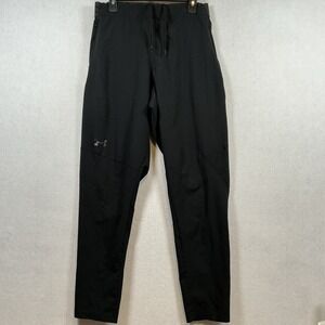 Under Armour Mens Fitted Athletic Joggers Black Training Pants Lrg YDSTDLXZ00264
